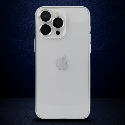 Apple İphone 13 Pro Max Kılıf Luko Lens Silikon - Gümüş