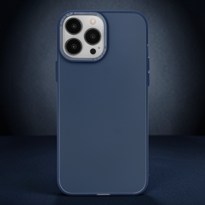 Apple İphone 13 Pro Max Kılıf Modos Metal Kapak - Lacivert