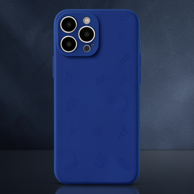 Apple İphone 13 Pro Max Kılıf Montreal Silikon Kapak - Lacivert