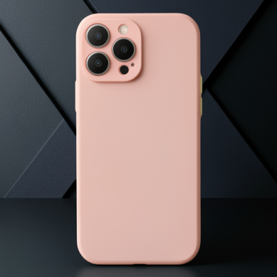Apple İphone 13 Pro Max Kılıf Montreal Silikon Kapak - Pembe