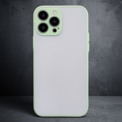 Apple İphone 13 Pro Max Kılıf Montreal Silikon Kapak - Turkuaz