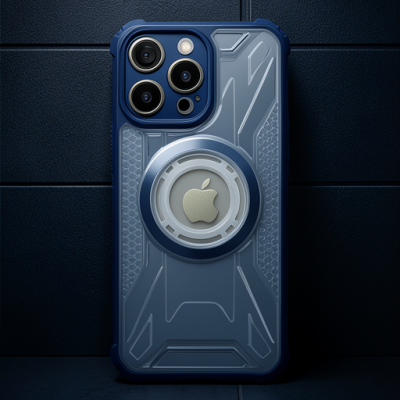 Apple İphone 13 Pro Max Kılıf Prag Magneticsafe Kapak - Lacivert