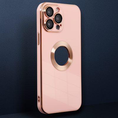 Apple İphone 13 Pro Max Kılıf Store Silikon - Pembe