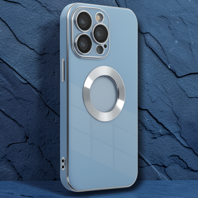 Apple İphone 13 Pro Max Kılıf Store Silikon - Sierra Blue