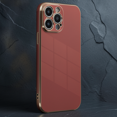 Apple İphone 13 Pro Max Kılıf Volet Silikon - Kırmızı