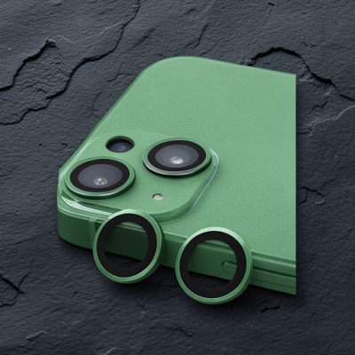Apple İphone 13 Raze Metal Kamera Lens - Yeşil
