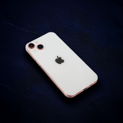 Apple İphone 14 Diamond Kamera Lens - Kırmızı