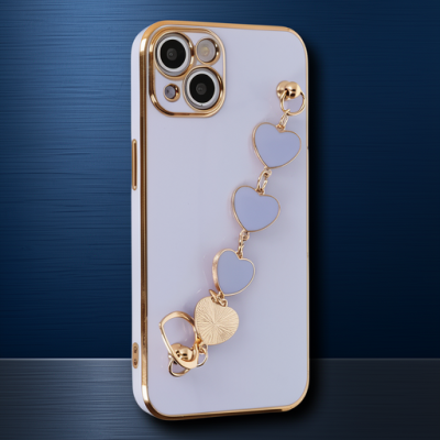 Apple İphone 14 Kılıf Esila Silikon - Lila
