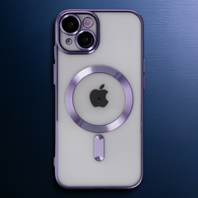 Apple İphone 14 Kılıf Kross Magneticsafe Kapak - Mor