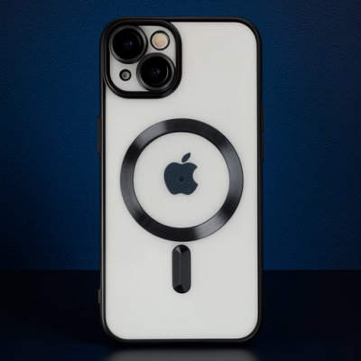 Apple İphone 14 Kılıf Kross Magneticsafe Kapak - Siyah