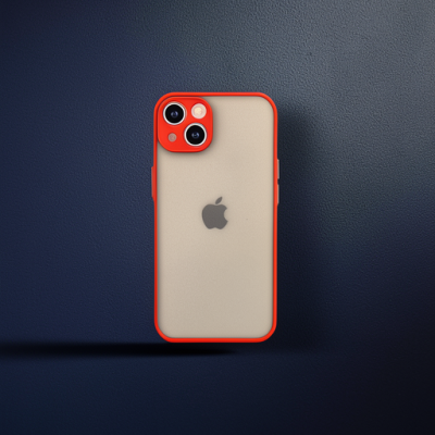 Apple İphone 14 Kılıf Montreal Silikon Kapak - Kırmızı