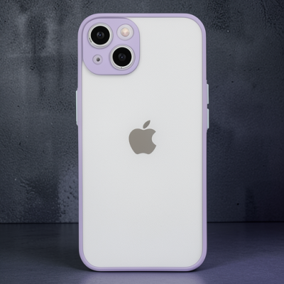 Apple İphone 14 Kılıf Montreal Silikon Kapak - Mor