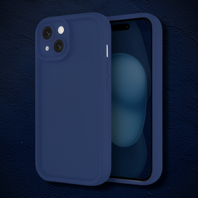 Apple İphone 14 Kılıf Viera Silikon - Lacivert