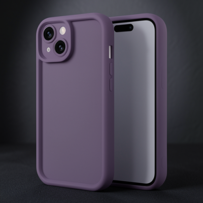 Apple İphone 14 Kılıf Viera Silikon - Mor