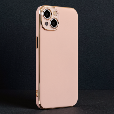 Apple İphone 14 Kılıf Volet Silikon - Pembe
