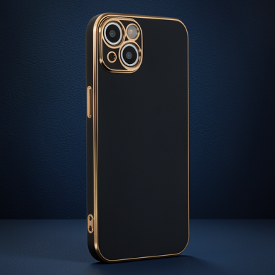 Apple İphone 14 Kılıf Volet Silikon - Siyah