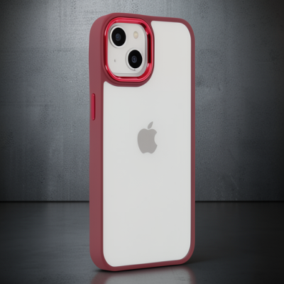 Apple İphone 14 Plus Kılıf Dora Kapak - Kırmızı