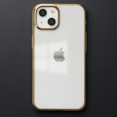 Apple İphone 14 Plus Kılıf Element Silikon - Gold