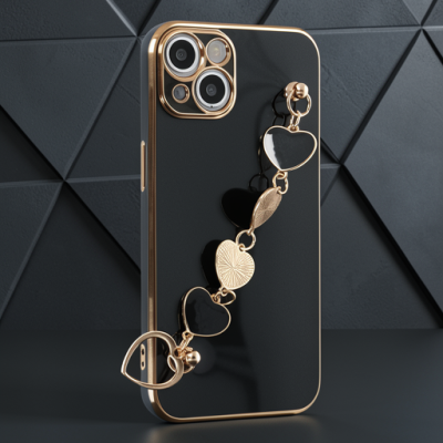 Apple İphone 14 Plus Kılıf Esila Silikon - Siyah