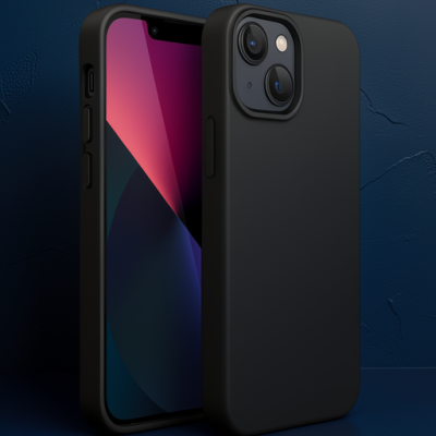 Apple İphone 14 Plus Kılıf First Silikon - Siyah