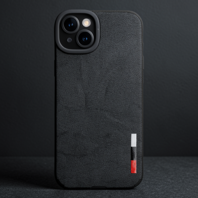 Apple İphone 14 Plus Kılıf Loop Deri Silikon - Siyah