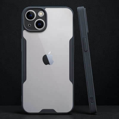 Apple İphone 14 Plus Kılıf Platin Silikon - Siyah