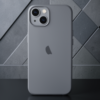 Apple İphone 14 Plus Kılıf Pp Ultra İnce Kapak - Gri