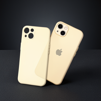 Apple İphone 14 Plus Kılıf Puma Silikon - Gold
