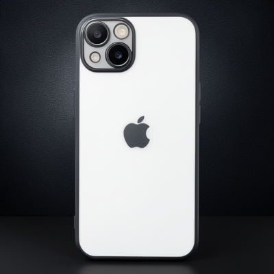 Apple İphone 14 Plus Kılıf Razer Lensli Silikon - Siyah