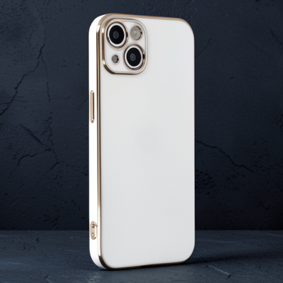 Apple İphone 14 Plus Kılıf Volet Silikon - Beyaz