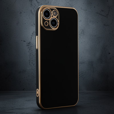 Apple İphone 14 Plus Kılıf Volet Silikon - Siyah