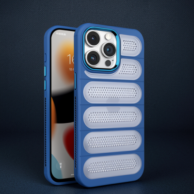 Apple İphone 14 Pro Kılıf Airmax Silikon Kapak - Lacivert