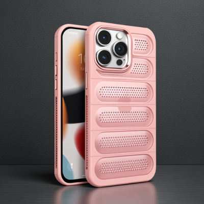Apple İphone 14 Pro Kılıf Airmax Silikon Kapak - Pembe