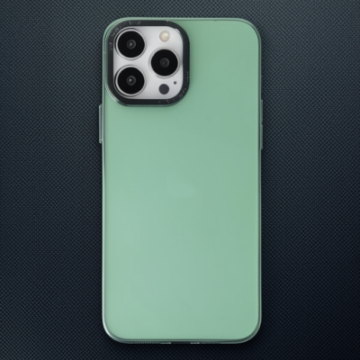 Apple İphone 14 Pro Kılıf Anka Pc Sert Metal Kapak - Yeşil
