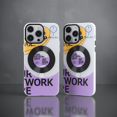 Apple İphone 14 Pro Kılıf Apollo Magneticsafe Desenli Kapak - Apollo Şeffaf - 6