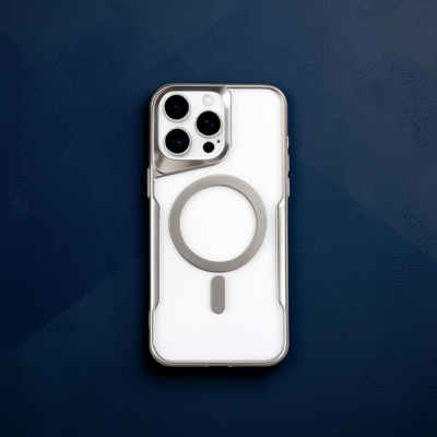 Apple İphone 14 Pro Kılıf Boyi Magsafe Silikon Kapak - Gümüş