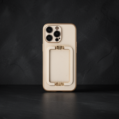 Apple İphone 14 Pro Kılıf Coco Elit Kapak - Gold