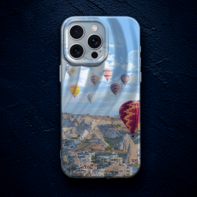 Apple İphone 14 Pro Kılıf Crew Desenli Kapak - Kapadokya