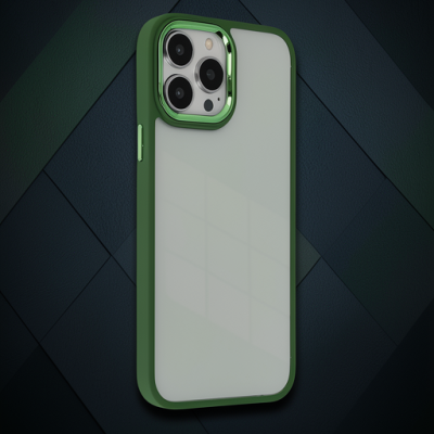 Apple İphone 14 Pro Kılıf Dora Kapak - Haki Yeşil