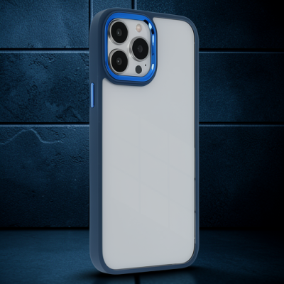 Apple İphone 14 Pro Kılıf Dora Kapak - Mavi