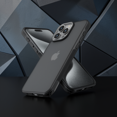 Apple İphone 14 Pro Kılıf Elegant Kapak - Siyah