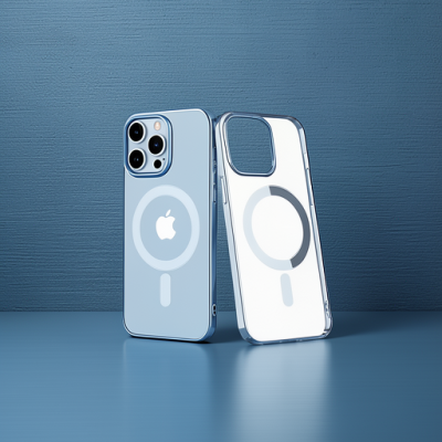 Apple İphone 14 Pro Kılıf Element Magneticsafe Sert Kapak - Sierra Blue