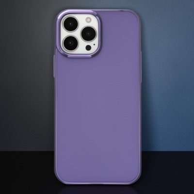 Apple İphone 14 Pro Kılıf Element Silikon - Mor