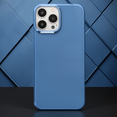 Apple İphone 14 Pro Kılıf Element Silikon - Sky Blue