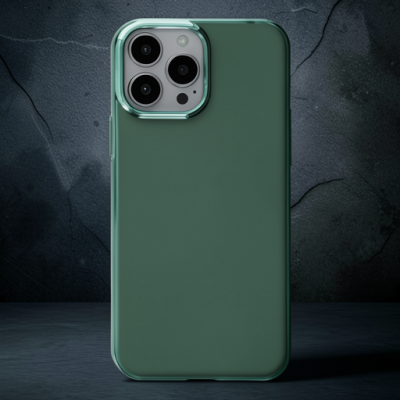 Apple İphone 14 Pro Kılıf Element Silikon - Yeşil
