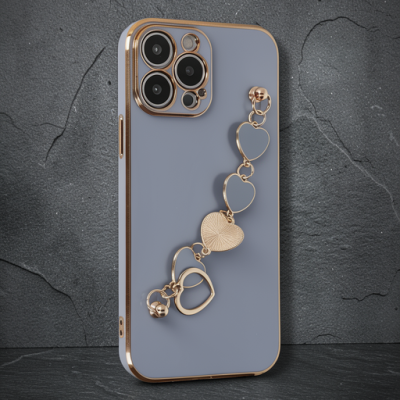 Apple İphone 14 Pro Kılıf Esila Silikon - Gri