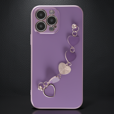 Apple İphone 14 Pro Kılıf Esila Silikon - Mor