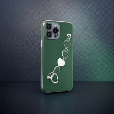 Apple İphone 14 Pro Kılıf Esila Silikon - Su Yeşili