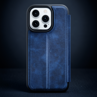 Apple İphone 14 Pro Kılıf Flip Cover - Lacivert