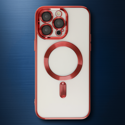 Apple İphone 14 Pro Kılıf Kross Magneticsafe Kapak - Kırmızı